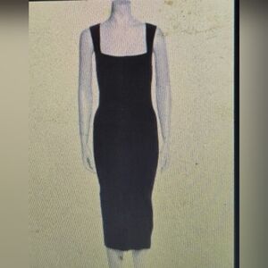 Elegant Black Sleeveless Dress